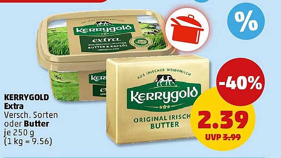 KERRYGOLD Extra - Original Irische Butter