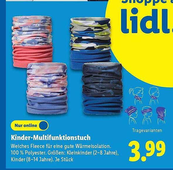 Kinder-Multifunktionstuch