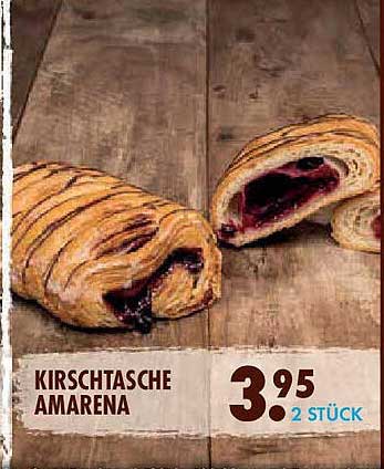 Kirschtasche Amarena - 2 Stück für nur 3,95