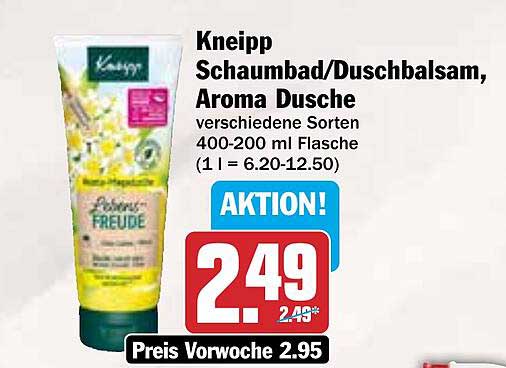Kneipp Schaumbad/Duschbalsam, Aroma Dusche verschiedene Sorten 400-200 ml Flasche