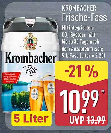 Krombacher Frische-Fass 5 Liter