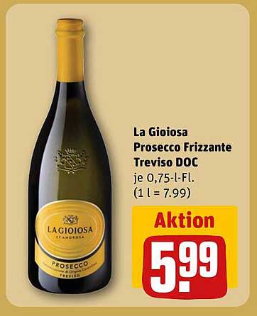 La Gioiosa Prosecco Frizzante Treviso DOC 0,75-L