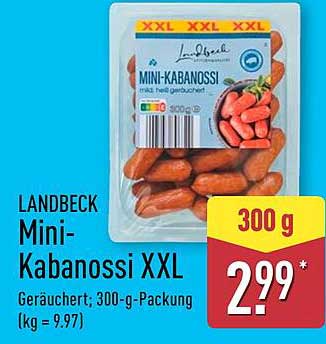 LANDBECK Mini-Kabanossi XXL