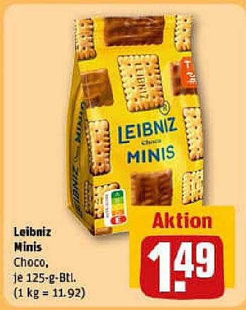 Leibniz Minis Choco, je 125-g-Btl.