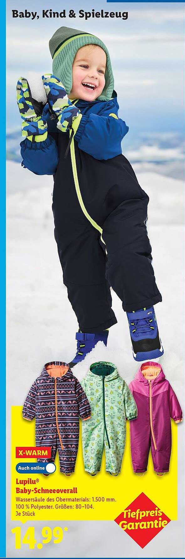 Lupilu® Baby-Schneeoverall