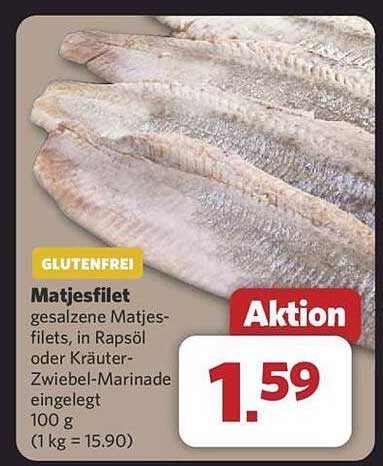 Matjesfilet – gesalzene Matjesfilets in Rapsöl oder Kräuter-Zwiebelmarinade