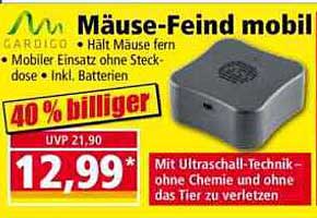 Mäuse-Feind mobil