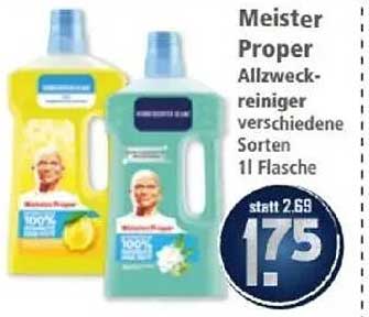 Meister Proper Allzweckreiniger verschiedene Sorten 1l Flasche
