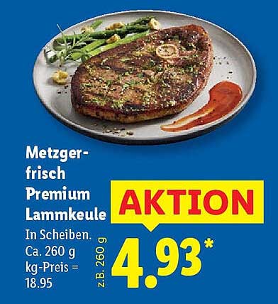 Metzgerfrisch Premium Lammkeule