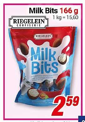 Milk Bits 166 g von Riegelien – köstliche Nascherei