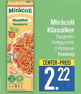 Mirácoli Klassiker Spaghetti-Fertiggericht, 3 Portionen Packung