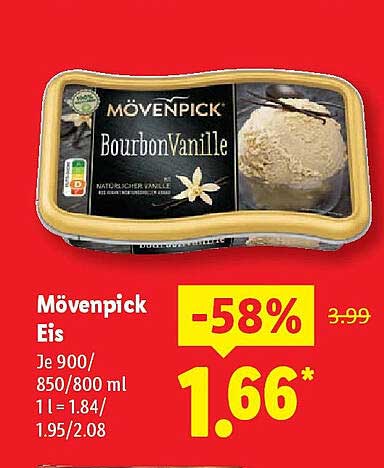 Mövenpick Eis Bourbon Vanille