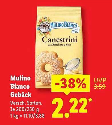 Mulino Bianco Canestrini Gebäck