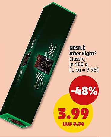 NESTLÉ After Eight* Classic, je 400 g