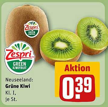 Neuseeland: Grüne Kiwi Kl. I, je St.