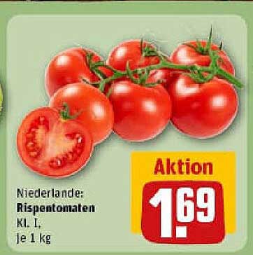 Niederlande: Rispentomaten KL I, je 1 kg