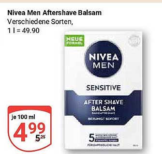 Nivea Men Aftershave Balsam - Sensitiv