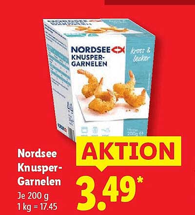 Nordsee Knusper-Garnelen