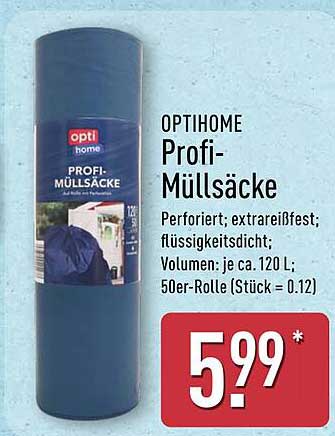 OPTIHOME Profi-Müllsäcke