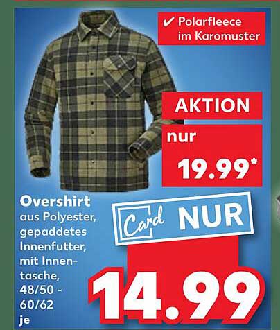 Overshirt aus Polyester mit gepolstertem Innenfutter