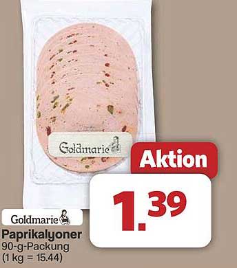 Paprikalyoner 90-g-Packung von Goldmarie