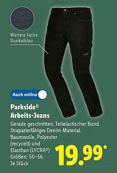 Parkside® Arbeits-Jeans