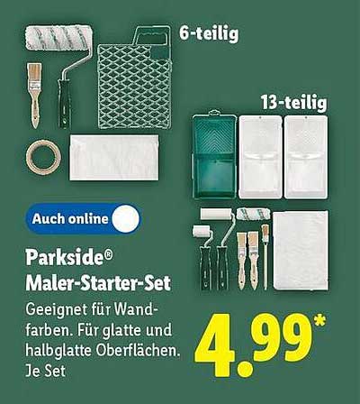 Parkside® Maler-Starter-Set 13-teilig
