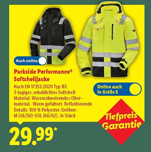 Parkside Performance® Softshelljacke