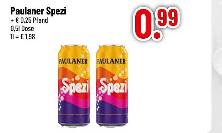 Paulaner Spezi 0,5l Dose