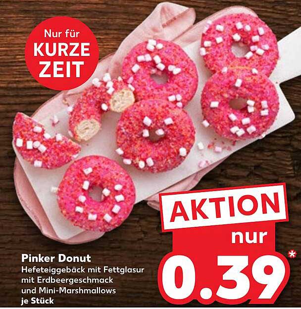 Pinker Donut