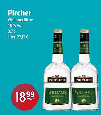 Pircher Williams Birne 0,7l (2er Pack)