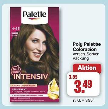 Poly Palette Coloration - permanent und intensiv