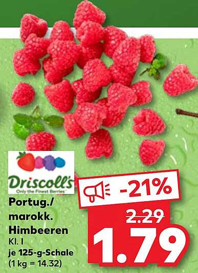 Portug./marokk. Himbeeren