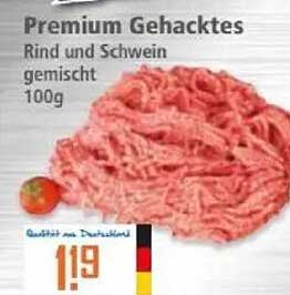 Premium Gehacktes Rind und Schwein gemischt 100g