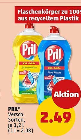 PRIL Spülmittel 1,2L - Verschiedene Sorten