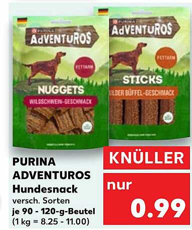 PURINA ADVENTUROS Hundesnack - verschiedene Sorten