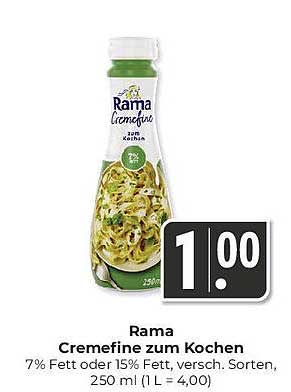 Rama Cremefine zum Kochen 250 ml