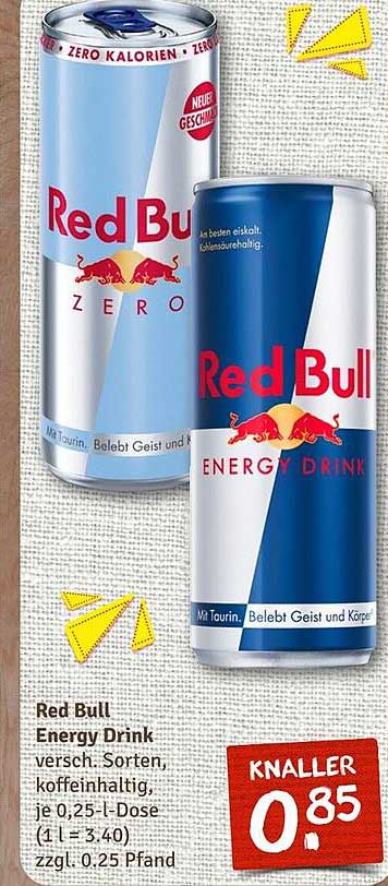 Red Bull Energy Drink 0,25-l-Dose