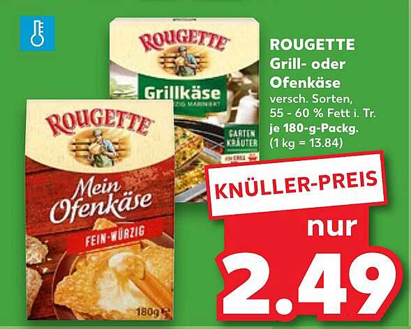 ROUGETTE Grill- oder Ofenkäse 180 g