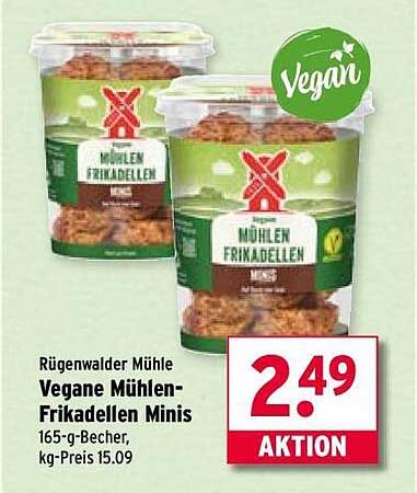Rügenwalder Mühle Vegane Mühlen-Frikadellen Minis