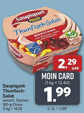 Saupiquet Thunfisch-Salat 160-g-Dose