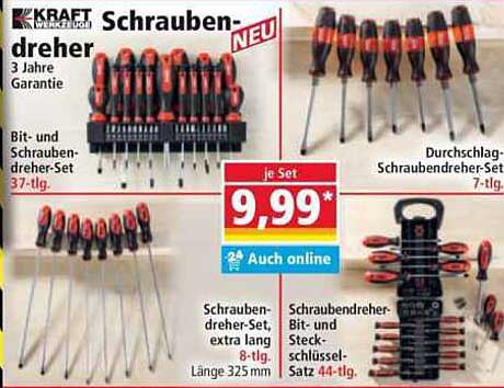 Schraubendreher-Set 37-tlg