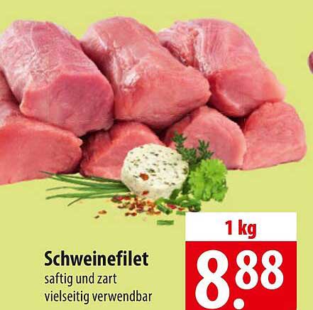 Schweinefilet - saftig und zart, vielseitig verwendbar