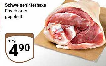 Schweinehinterhaxe frisch oder gepökelt