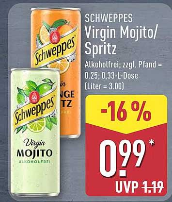 Schweppes Virgin Mojito/Spritz
