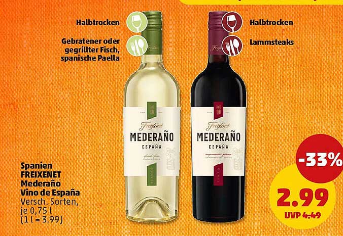 Spanien FREIXENET Mederano Vino de España, 0,75 l