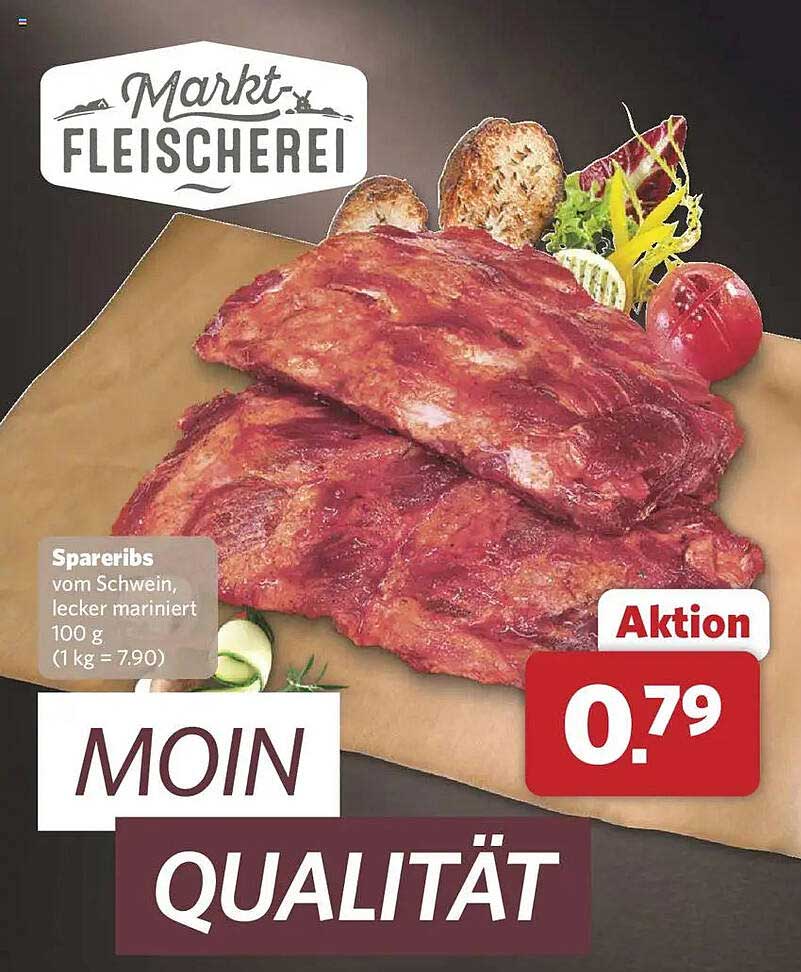 Spareribs vom Schwein, lecker mariniert