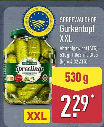 SPREEWALDHOF Gurkentopf XXL