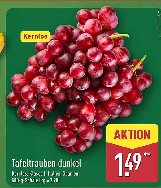Tafeltrauben dunkel