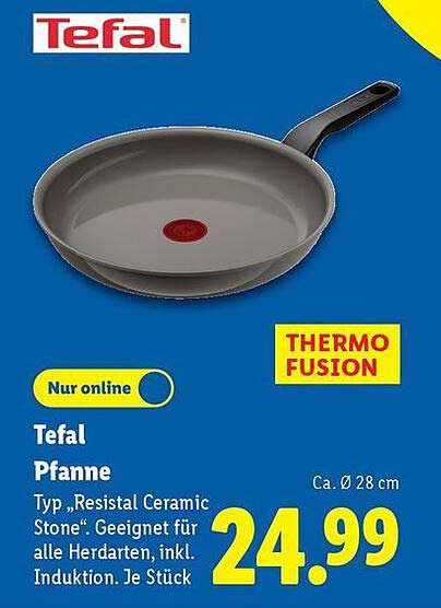 Tefal Pfanne Typ „Resistal Ceramic Stone“ - Ø 28 cm